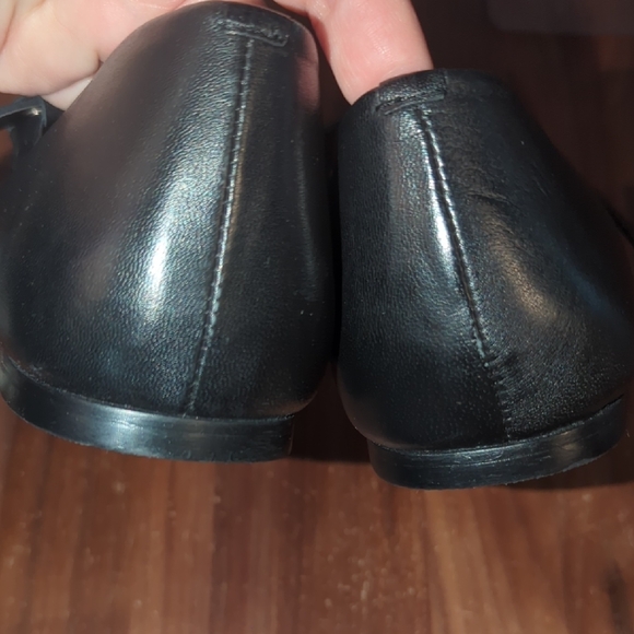 TOPSHOP GENUINE LEATHER Black Mary Jane Shoes - Picture 8 of 12